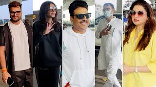 Khesari Lal Yadav Shibani Dandekar Bhagyashree Pankaj Tripathi Shailesh Lodha Flying From Mumbai [upl. by Siron]