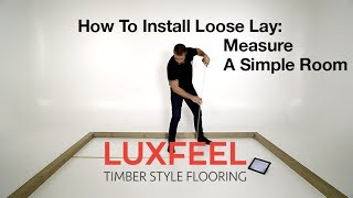 Measure a simple room for vinyl flooring installation by Evolved Floors [upl. by Harsho]