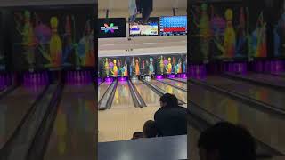 Johnny Petraglia Jr combines games of 279 266 amp 300 for the 845 series at Majestic Lanes [upl. by Rahs]