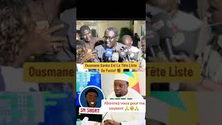 Oussmane Sono Est la tête de liste des députés 😱😱🙏 politique [upl. by Also]