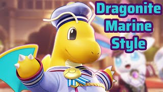 Marine Style Dragonite  Skin Spotlight  Gameplay Pokémon UNITE [upl. by Severin866]