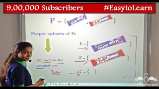 Proper Subset  Sets  Maths  Class 7  CBSE  NCERT  ICSE [upl. by Eam]