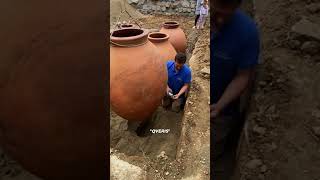 Origen del vino 🍷 Proceso milenario de Georgia🇬🇪 usando quotQverisquot 🏺 [upl. by Waal]