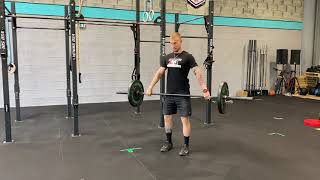 Snatch grip romanian deadlift [upl. by Oribella]