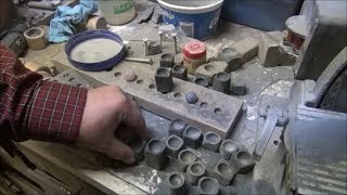 Making a Carborundum Marble Grinding Cup [upl. by Adnac]