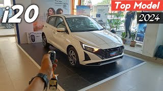 Hyundai i20 Top Model Asta O 2024 ❣️ i20 Top Model Review 😍 Price • Features [upl. by Annazor]