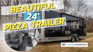 Beautiful 24 Pizza Food Trailer [upl. by Erde]