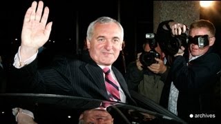 ExIrish PM Ahern quits Fianna Fáil [upl. by Arrehs]