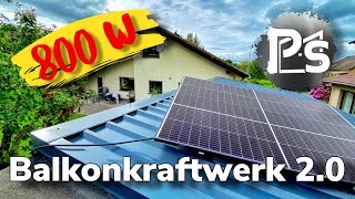 Solarpaket 1 in Kraft  Balkonkraftwerk 20 [upl. by Nelag]