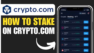 How to Stake on Cryptocom 2024 [upl. by Retlaw556]