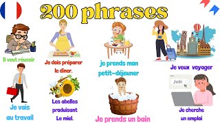 Apprendre 200 phrases en français [upl. by Wilmar902]