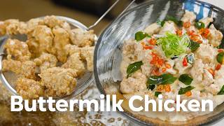 BUKAN SALTED EGG  Resep Buttermilk Chicken [upl. by Earehs]