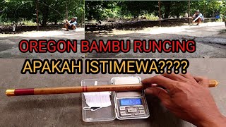 FISHINGROD REVIEW OREGON BAMBU RUNCING [upl. by Serles786]