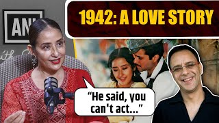 quotYou Cant Actquot When Vidhu Vinod Chopra Almost Fired Manisha Koirala from 1942 A Love Story [upl. by Aribold]