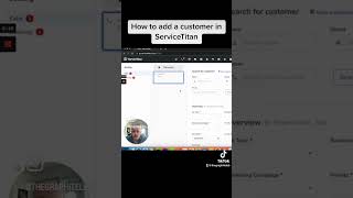 Add a Customer in ServiceTitan [upl. by Trepur194]