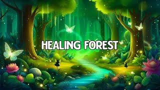 HEALING FOREST AMBIENCE  Spiritual Awakening  Miracle Tone Healing Music 639 Hz  528 Hz  963 Hz [upl. by Concordia235]