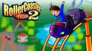 Roller Coaster Tycoon 2  Ep 3  La gerbe [upl. by Triley]