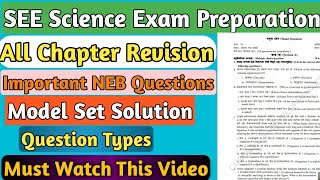 Class 10 Science Complete Revision New Model Question And Questions SEE Board Exam [upl. by Airot218]