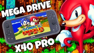 X40 PRO TESTANDO JOGOS DE MEGA DRIVE [upl. by Aremat80]