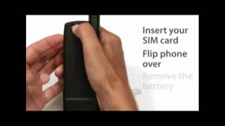 How to insert the Sim and charge your Iridium 9555 phone [upl. by Geof]