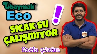 BAYMAK ECO KOMBİ SICAK SU VERMİYOR KOMBİ ÇALIŞMIYOR [upl. by Domella166]