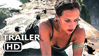 Tomb Raider Alicia Vikander FULL INTERVIEW [upl. by Anizor]