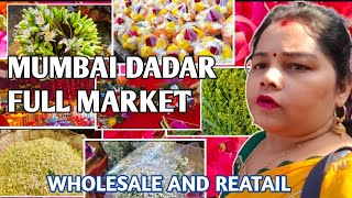 Dadar flower market 2024Dadar biggest wholesale flowers market in Mumbaiseemaofficial07 [upl. by Siulegroj708]