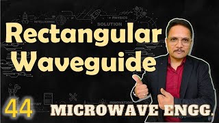 Rectangular Waveguide Basics Modes CutOff Frequency Wave Impedance Phase amp Group Velocity [upl. by Eelloh]