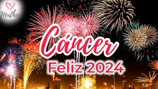 CANCER✨TÚ SI QUE SABES LO QUE QUIERES🥂🍾Horóscopo CANCER enero 2024 ✨🥂🍾Tarot Guia Angelical [upl. by Zetneuq]