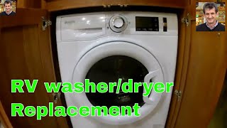 RV Washer and dryer replacement  Splendide 2200 XCD [upl. by Reffotsirk514]