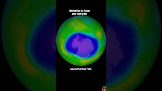 Ozone layer is healing itself science climatechange earth space ozone [upl. by Cadmarr959]