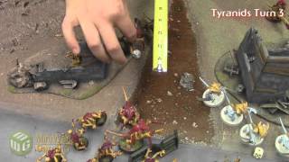 Eldar and Dark Eldar vs Tyranids Warhammer 40k Battle Report  Beat Matt Batrep  Part 23 [upl. by Euqinay]