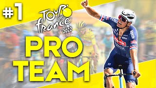 TOUR DE FRANCE 2022  PRO TEAM 1  LE VENTOUX COMME ENTRÉE [upl. by Leoline]