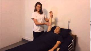 Provide resident with passive range of motion ROM exercises to one shoulder [upl. by Lolly]