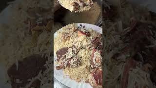 Afghani Pulao at Jamal Restaurant  Giant Size Kabuli Pulao  Peshawar Street Food [upl. by Mairb]