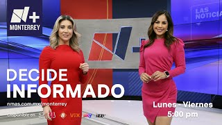 Las Noticias Nmás Monterrey con Vivi Sánchez y Karen Ramírez Viernes 22 de Noviembre 2024 [upl. by Oloap]