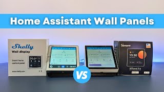 Shelly Wall Display vs Sonoff NS Panel Pro for Home Assistant Dashboards [upl. by Aytak]