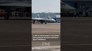 Russian stealth fighter Su57 lands in China ahead of airshow debut [upl. by Yelreveb]