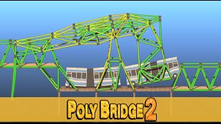 Poly Bridge 2  160  Eine Art Balkenwaage GermanDeutsch [upl. by Colon]