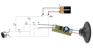 Construye tu amplificador de microfono [upl. by Remde]