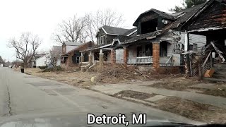 AMERICAS TOP 2 ABANDONED CITIES  DETROIT MICHIGAN amp GARY INGIANA [upl. by Murvyn]