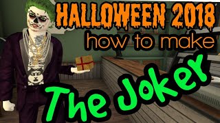 Avakin Life Halloween 2018 Be The Joker [upl. by Kcirdehs846]