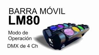 Barra Movil LM80 PL PRO LIGHT [upl. by Onaimad]