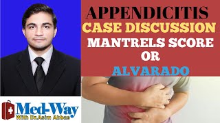 Alvarado scoreMANTRELS score for appendicitis  appendicitis signs  appendicitis case presentation [upl. by Chappelka212]