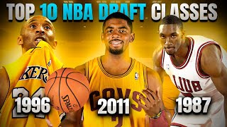 quotThe Ultimate Ranking Top 10 NBA Draft Classes in Historyquot [upl. by Cordelie613]