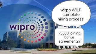 Wipro WILP complete hiring process 2024 wipro wiprowilp wilp hiring complete process 2024 [upl. by Elicec]