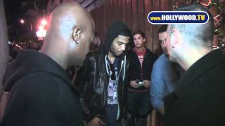 Kid Cudi Does NOT Want to Talk About His Drunken Incident at the Roosevelt [upl. by Bivins]