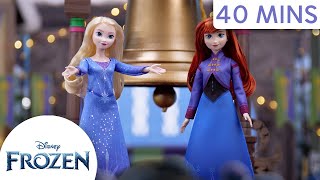 Elsa and Anna Plan a Magical Winter Festival  StopMotion Story  Frozen [upl. by Stead976]