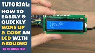 How To Setup amp Use The I2C 1602 LCD Display [upl. by Bubb]