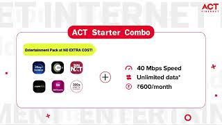 ACT Fibernet  Vizag’s Ultimate Broadband Plan [upl. by Ytsirk]